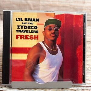 Lil Brian and the Zydeco Travelers Fresh CD 1995 Rounder Records CD 2136 Creole